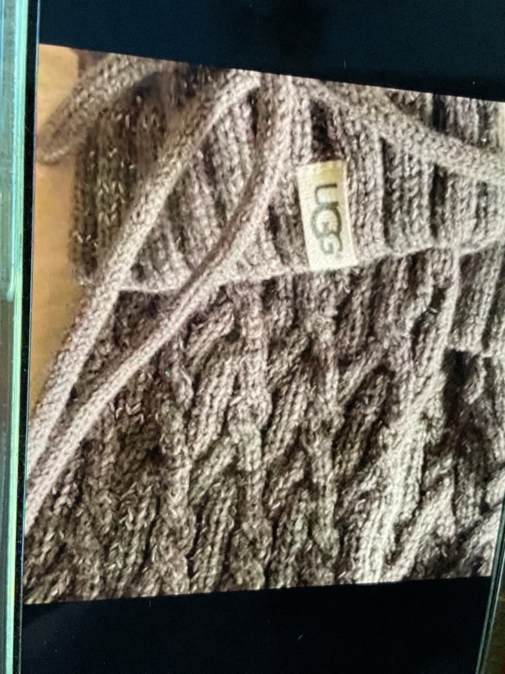UGG Women’s Cable Knit Over The Knee Socks